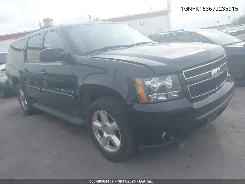 1GNFK16367J235915 2007 Chevrolet Suburban 1500 Ltz