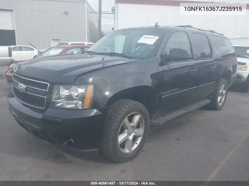 1GNFK16367J235915 2007 Chevrolet Suburban 1500 Ltz