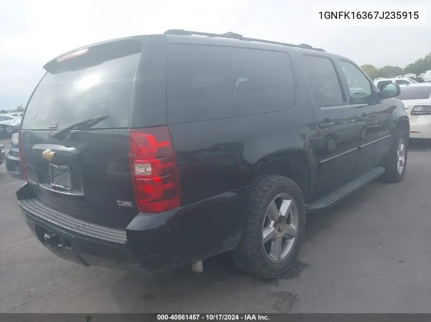 1GNFK16367J235915 2007 Chevrolet Suburban 1500 Ltz