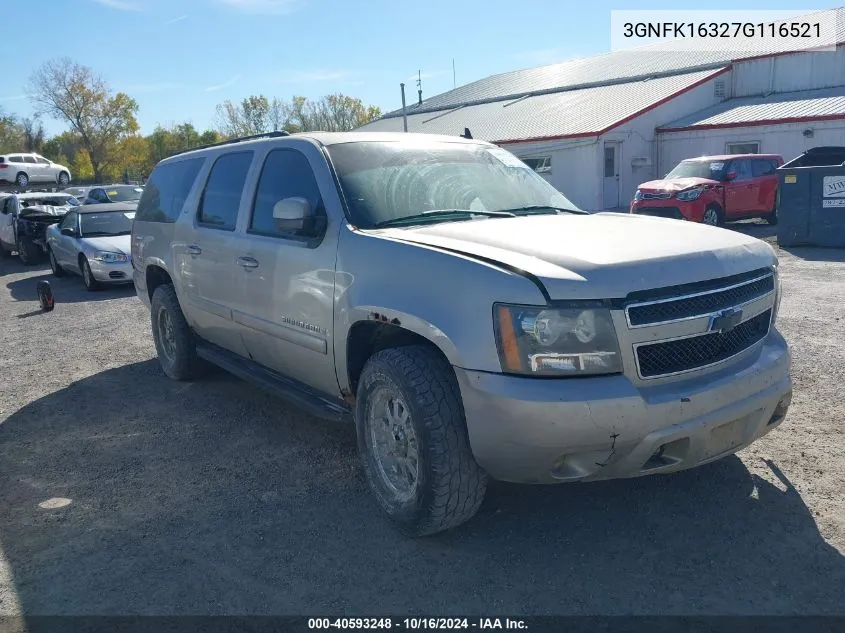 3GNFK16327G116521 2007 Chevrolet Suburban 1500 Ltz