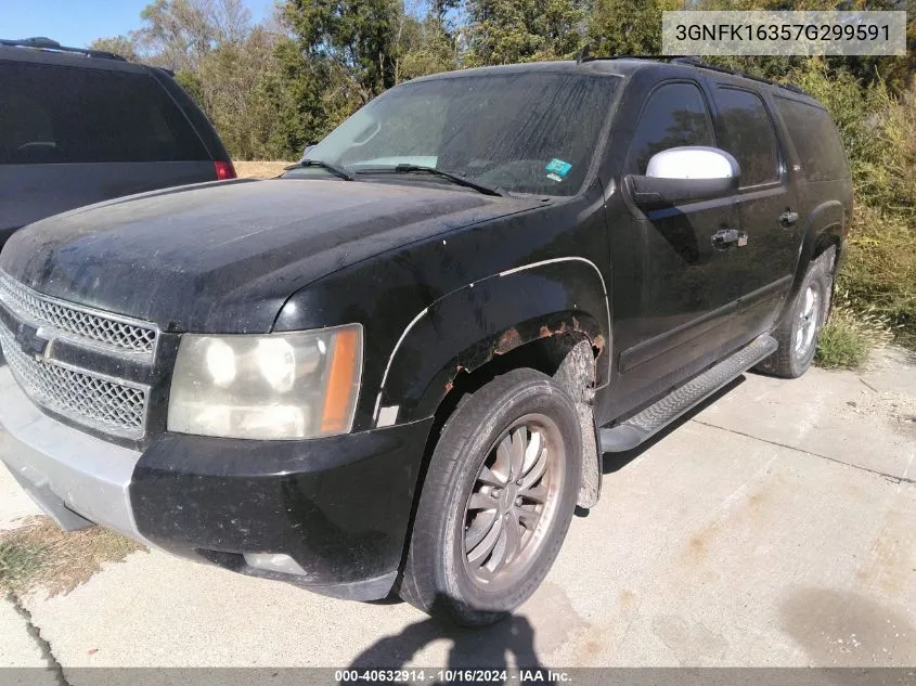 2007 Chevrolet Suburban 1500 Lt VIN: 3GNFK16357G299591 Lot: 40632914