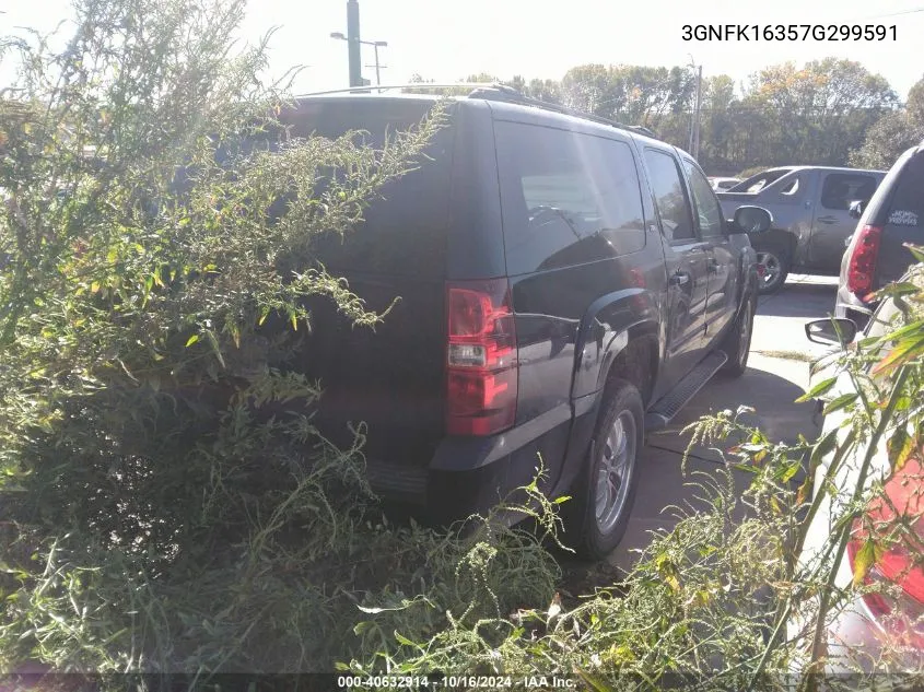 2007 Chevrolet Suburban 1500 Lt VIN: 3GNFK16357G299591 Lot: 40632914