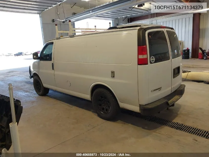 2007 Chevrolet Express Work Van VIN: 1GCFH15T671134379 Lot: 40655873