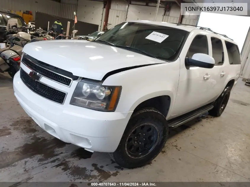 1GNFK16397J173040 2007 Chevrolet Suburban 1500 Lt