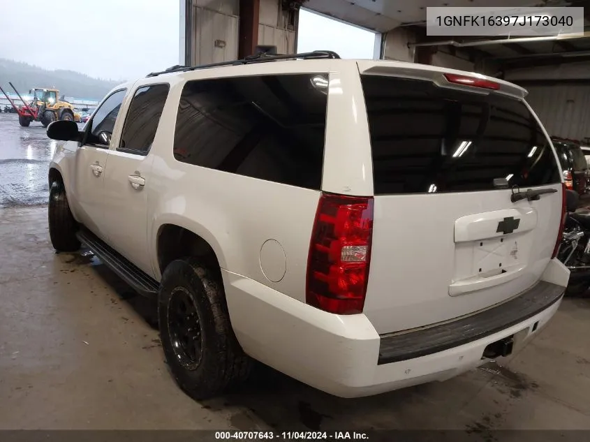 2007 Chevrolet Suburban 1500 Lt VIN: 1GNFK16397J173040 Lot: 40707643