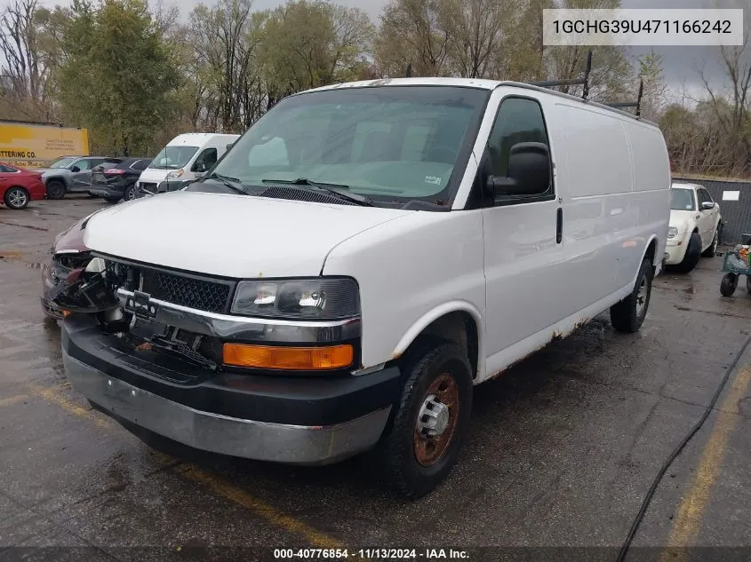 2007 Chevrolet Express Work Van VIN: 1GCHG39U471166242 Lot: 40776854