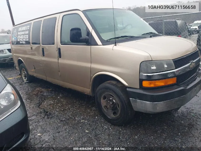 1GAHG39U671156658 2007 Chevrolet Express Ls