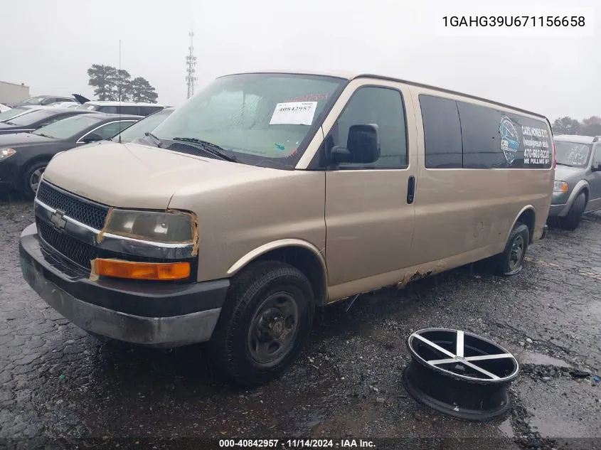 1GAHG39U671156658 2007 Chevrolet Express Ls