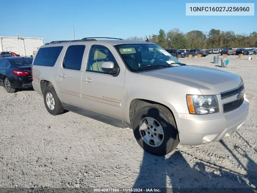 2007 Chevrolet Suburban 1500 Lt VIN: 1GNFC16027J256960 Lot: 40877865