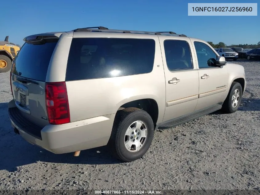 2007 Chevrolet Suburban 1500 Lt VIN: 1GNFC16027J256960 Lot: 40877865