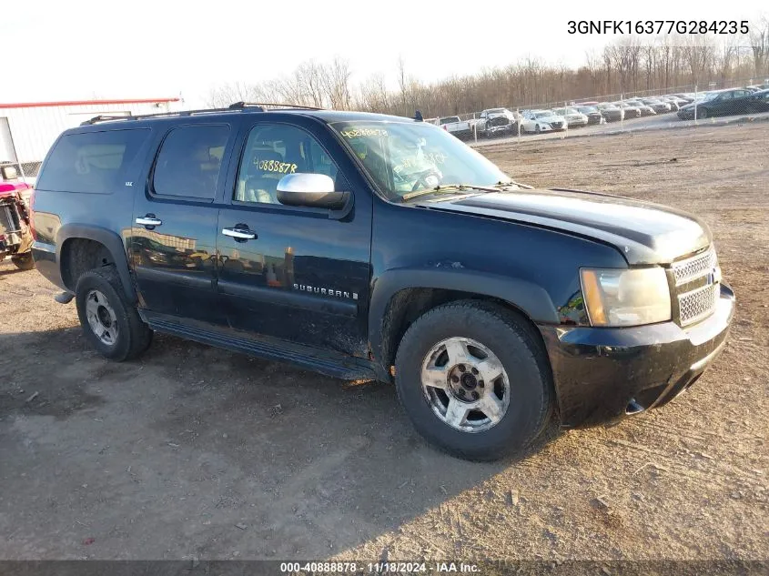 2007 Chevrolet Suburban 1500 Ltz VIN: 3GNFK16377G284235 Lot: 40888878