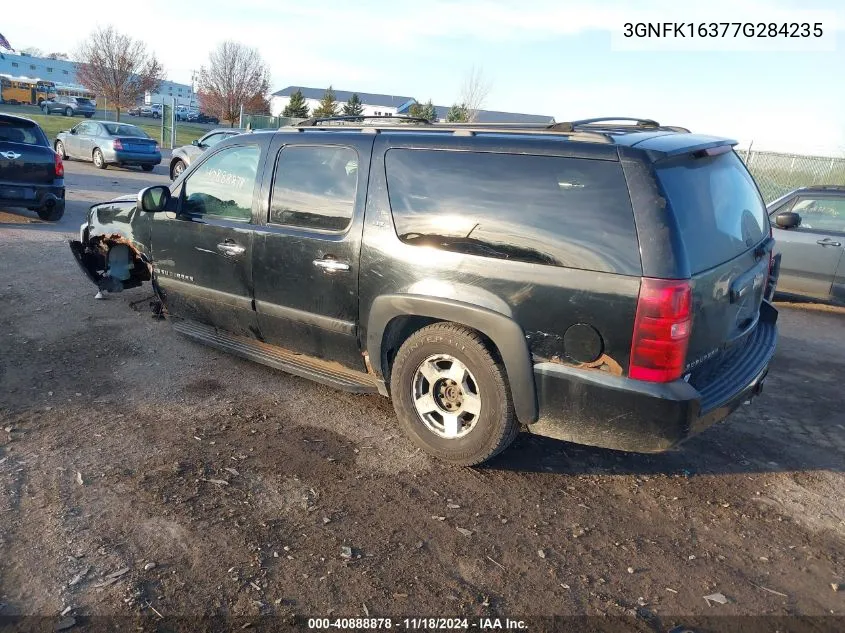 2007 Chevrolet Suburban 1500 Ltz VIN: 3GNFK16377G284235 Lot: 40888878