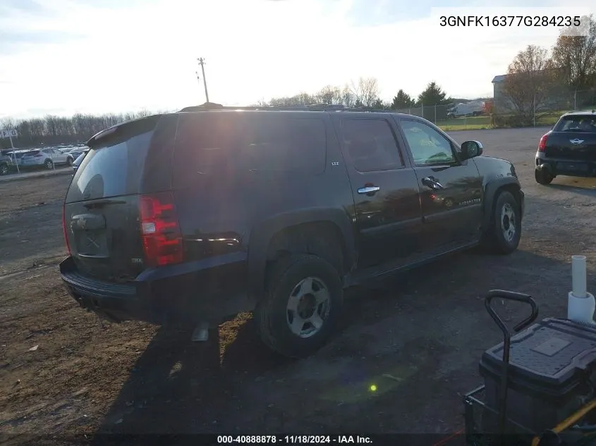 2007 Chevrolet Suburban 1500 Ltz VIN: 3GNFK16377G284235 Lot: 40888878