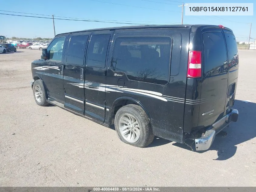 2008 Chevrolet Express Upfitter VIN: 1GBFG154X81127761 Lot: 40084459