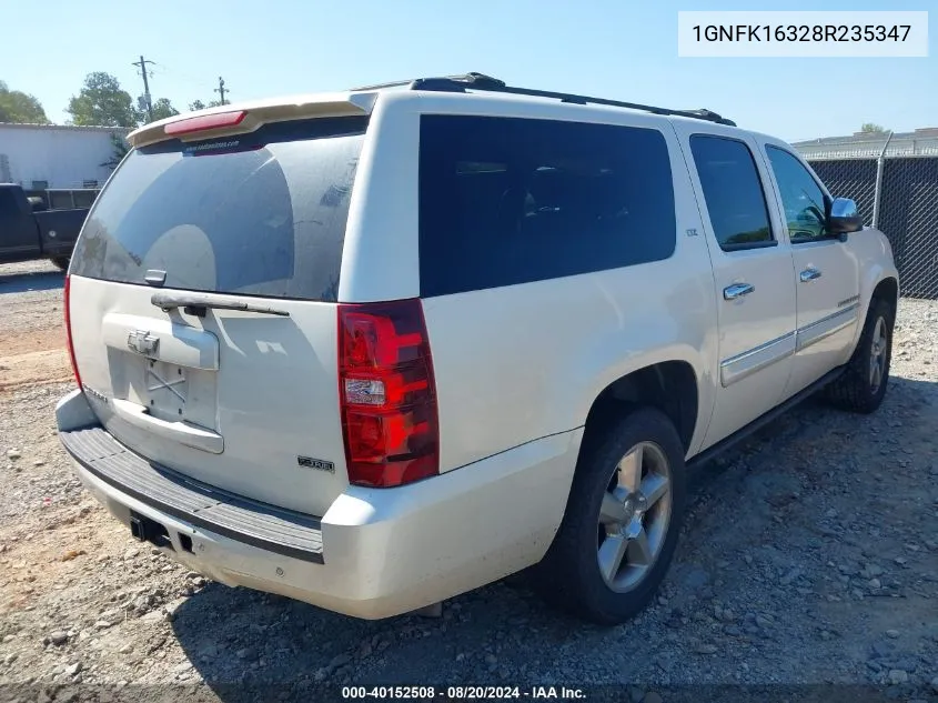 2008 Chevrolet Suburban 1500 Ltz VIN: 1GNFK16328R235347 Lot: 40152508