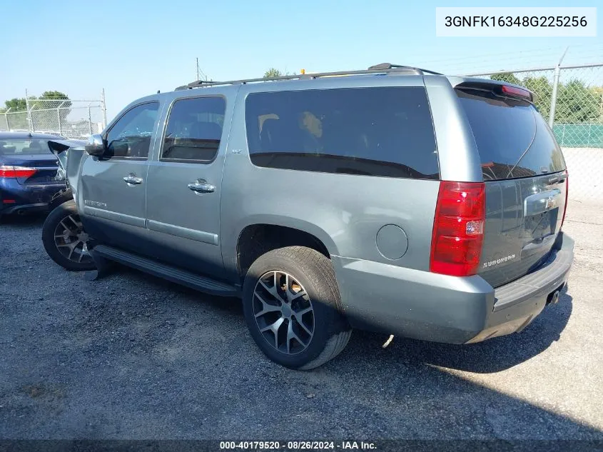 2008 Chevrolet Suburban 1500 Ltz VIN: 3GNFK16348G225256 Lot: 40179520