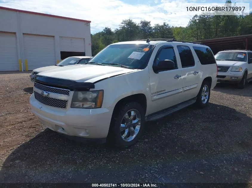 2008 Chevrolet Suburban 1500 Ltz VIN: 1GNFC16048R179897 Lot: 40502741