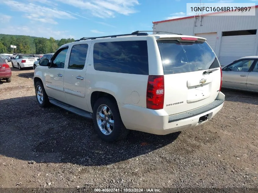 2008 Chevrolet Suburban 1500 Ltz VIN: 1GNFC16048R179897 Lot: 40502741