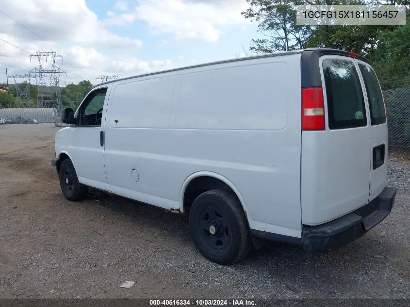 2008 Chevrolet Express Work Van VIN: 1GCFG15X181156457 Lot: 40516334