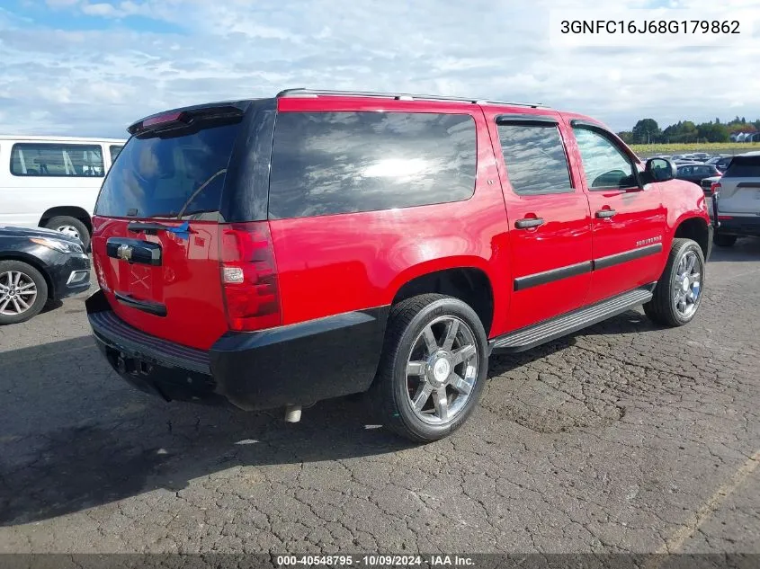 3GNFC16J68G179862 2008 Chevrolet Suburban 1500 Lt