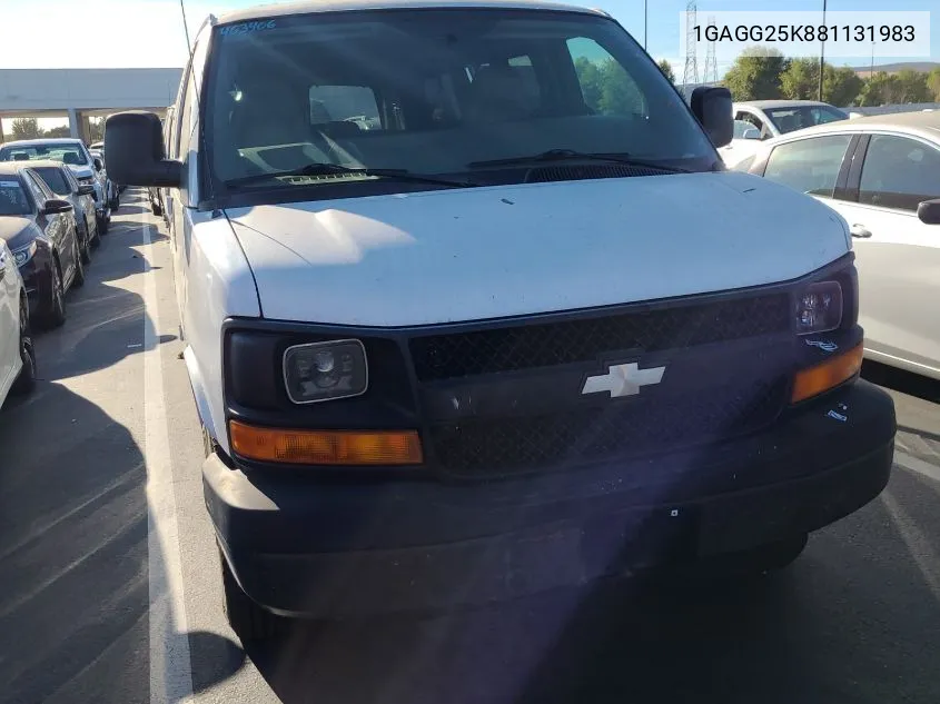 1GAGG25K881131983 2008 Chevrolet Express G2500