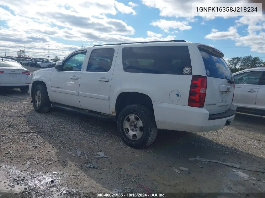 2008 Chevrolet Suburban 1500 Lt VIN: 1GNFK16358J218234 Lot: 40621985