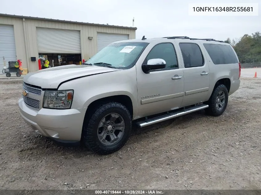 2008 Chevrolet Suburban 1500 Lt VIN: 1GNFK16348R255681 Lot: 40719444