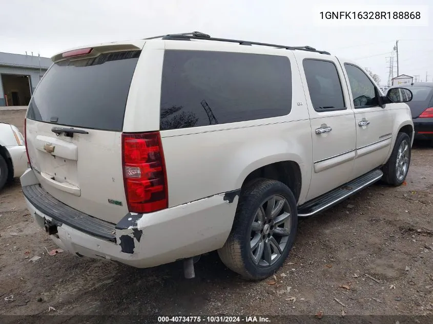 1GNFK16328R188868 2008 Chevrolet Suburban 1500 Ltz