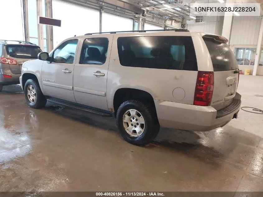 1GNFK16328J228204 2008 Chevrolet Suburban 1500 Lt