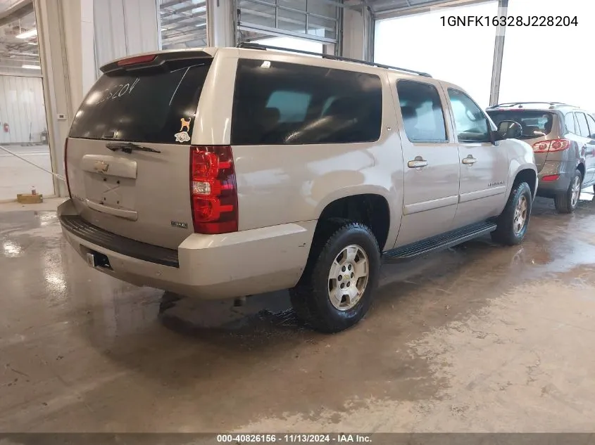 1GNFK16328J228204 2008 Chevrolet Suburban 1500 Lt