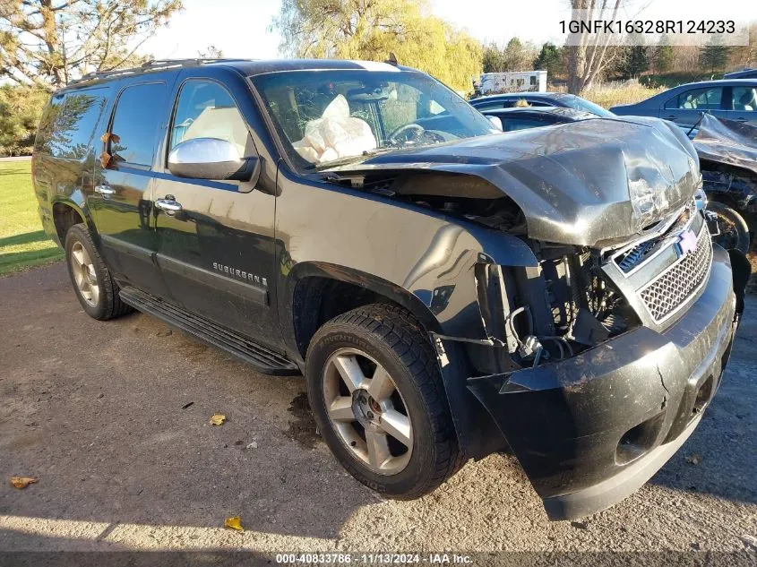 1GNFK16328R124233 2008 Chevrolet Suburban 1500 Ltz