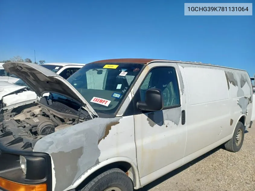 2008 Chevrolet Express G3500 VIN: 1GCHG39K781131064 Lot: 40887141