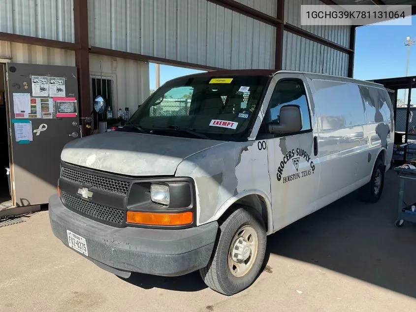 2008 Chevrolet Express G3500 VIN: 1GCHG39K781131064 Lot: 40887141