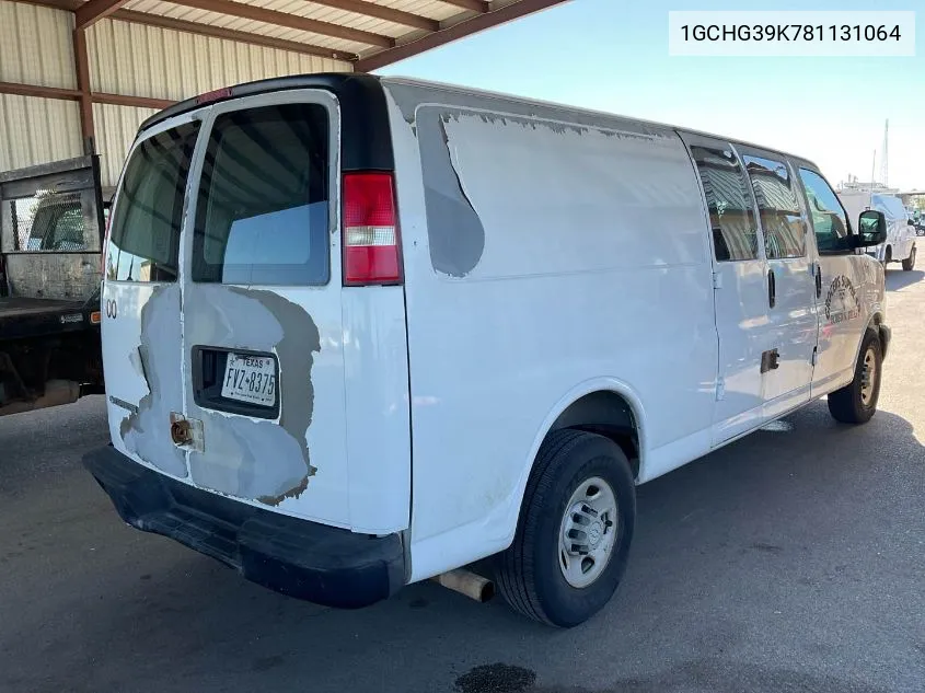 2008 Chevrolet Express G3500 VIN: 1GCHG39K781131064 Lot: 40887141