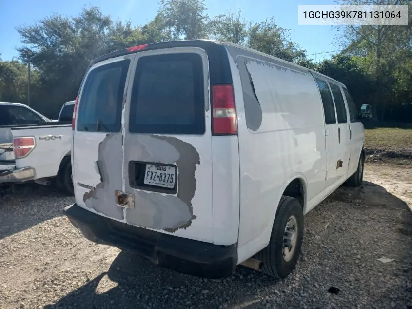 2008 Chevrolet Express G3500 VIN: 1GCHG39K781131064 Lot: 40887141