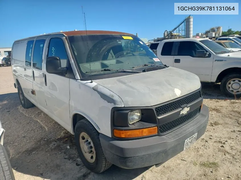 2008 Chevrolet Express G3500 VIN: 1GCHG39K781131064 Lot: 40887141