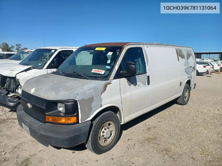 2008 Chevrolet Express G3500 VIN: 1GCHG39K781131064 Lot: 40887141