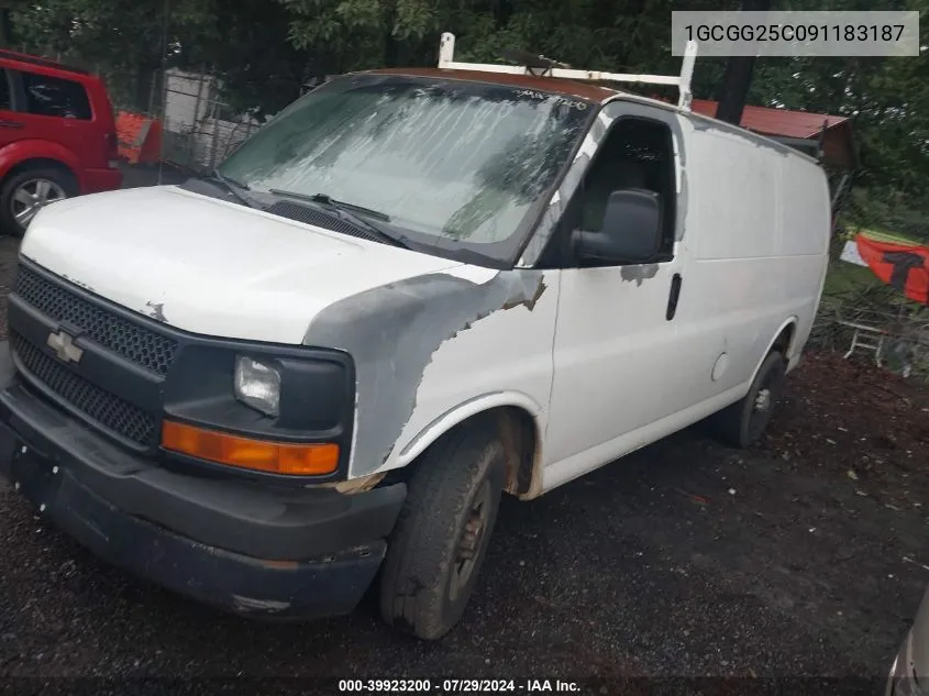 1GCGG25C091183187 2009 Chevrolet Express 2500 Work Van