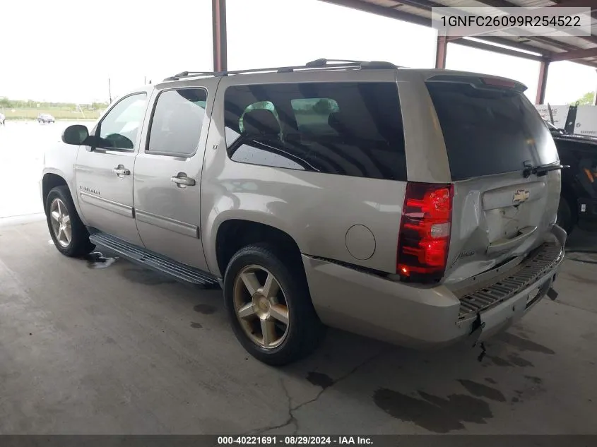 2009 Chevrolet Suburban 1500 Lt2 VIN: 1GNFC26099R254522 Lot: 40221691