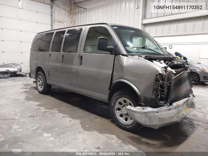 1GNFH154891170352 2009 Chevrolet Express 1500 Ls