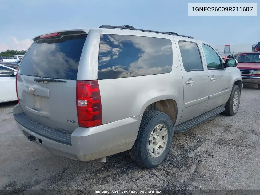 2009 Chevrolet Suburban 1500 Lt2 VIN: 1GNFC26009R211607 Lot: 40265913