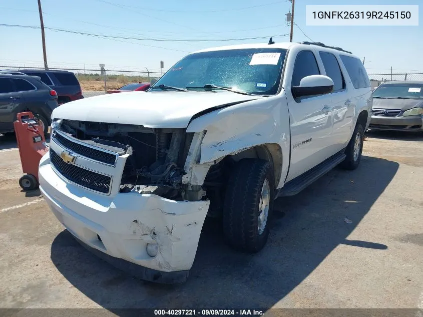 2009 Chevrolet Suburban 1500 Lt2 VIN: 1GNFK26319R245150 Lot: 40297221