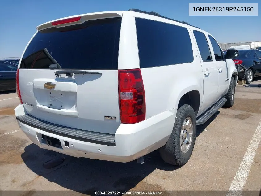 1GNFK26319R245150 2009 Chevrolet Suburban 1500 Lt2