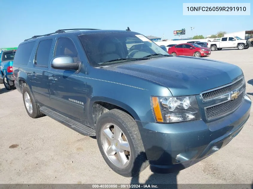 2009 Chevrolet Suburban 1500 Lt2 VIN: 1GNFC26059R291910 Lot: 40303850