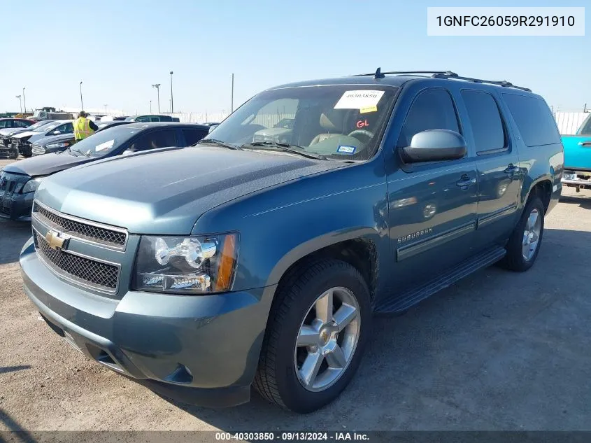 2009 Chevrolet Suburban 1500 Lt2 VIN: 1GNFC26059R291910 Lot: 40303850