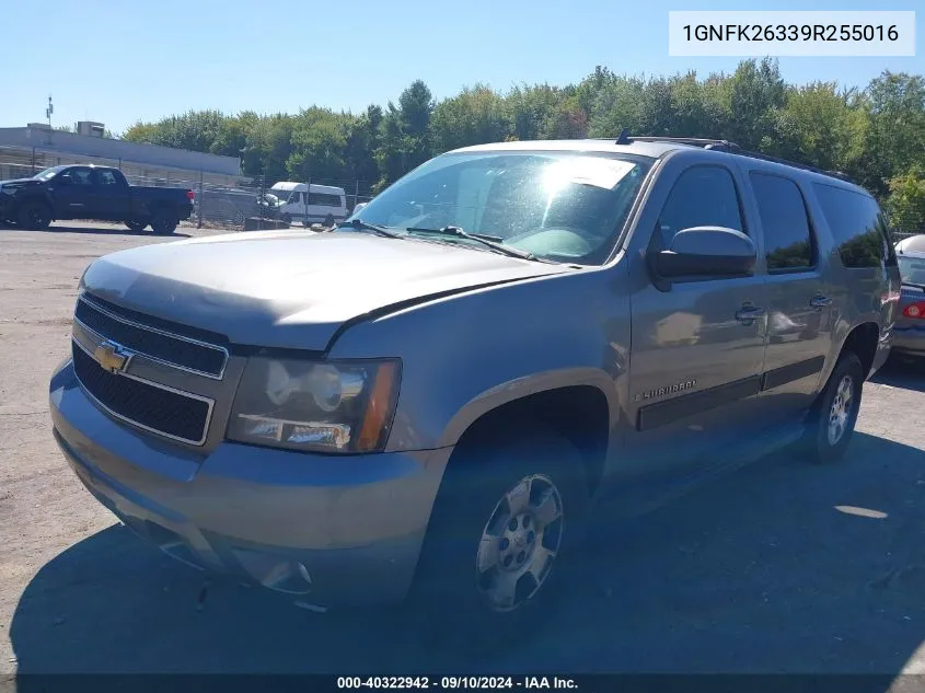 1GNFK26339R255016 2009 Chevrolet Suburban 1500 Lt2