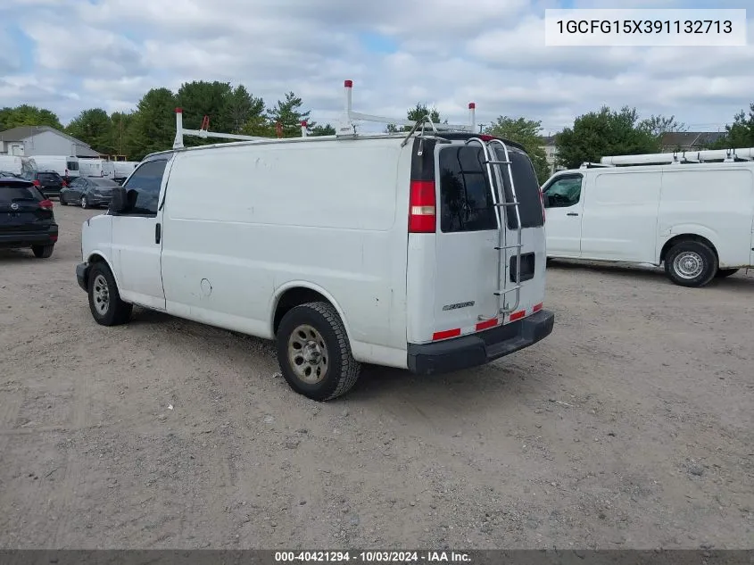 2009 Chevrolet Express 1500 Work Van VIN: 1GCFG15X391132713 Lot: 40421294