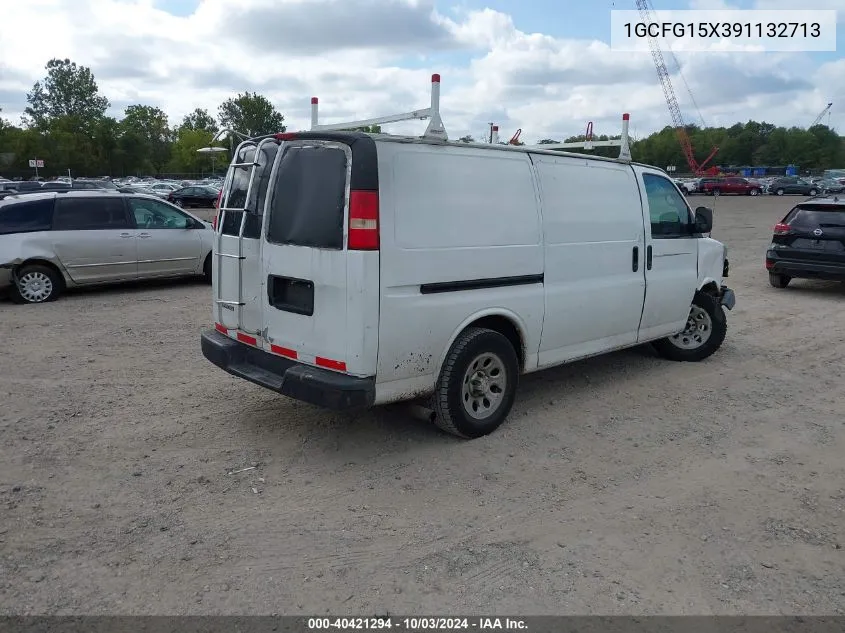 2009 Chevrolet Express 1500 Work Van VIN: 1GCFG15X391132713 Lot: 40421294