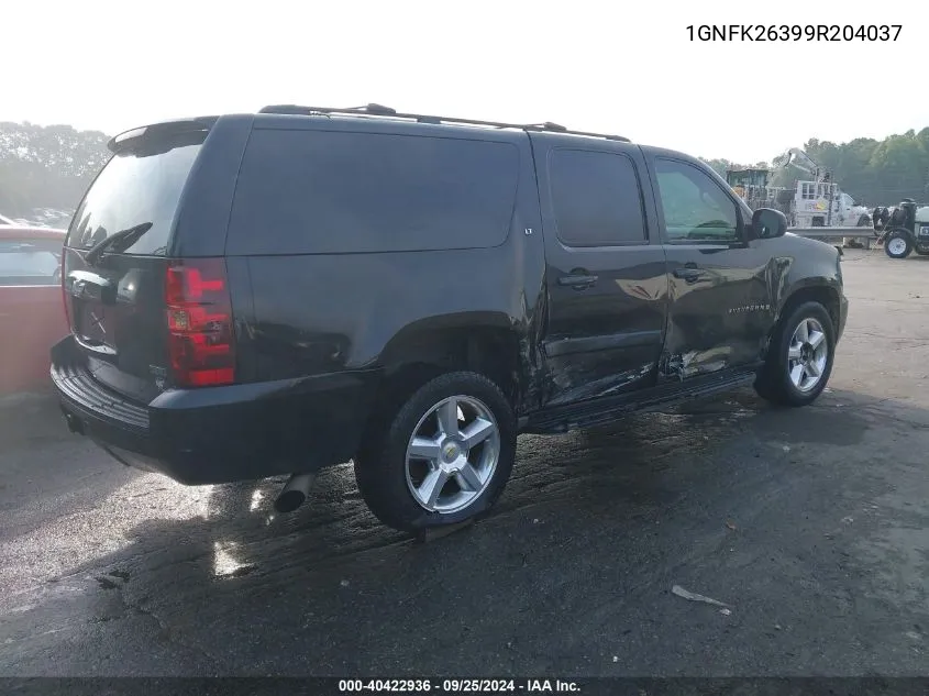 1GNFK26399R204037 2009 Chevrolet Suburban 1500 Lt2