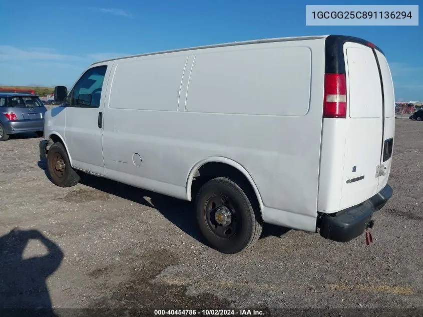 1GCGG25C891136294 2009 Chevrolet Express 2500 Work Van